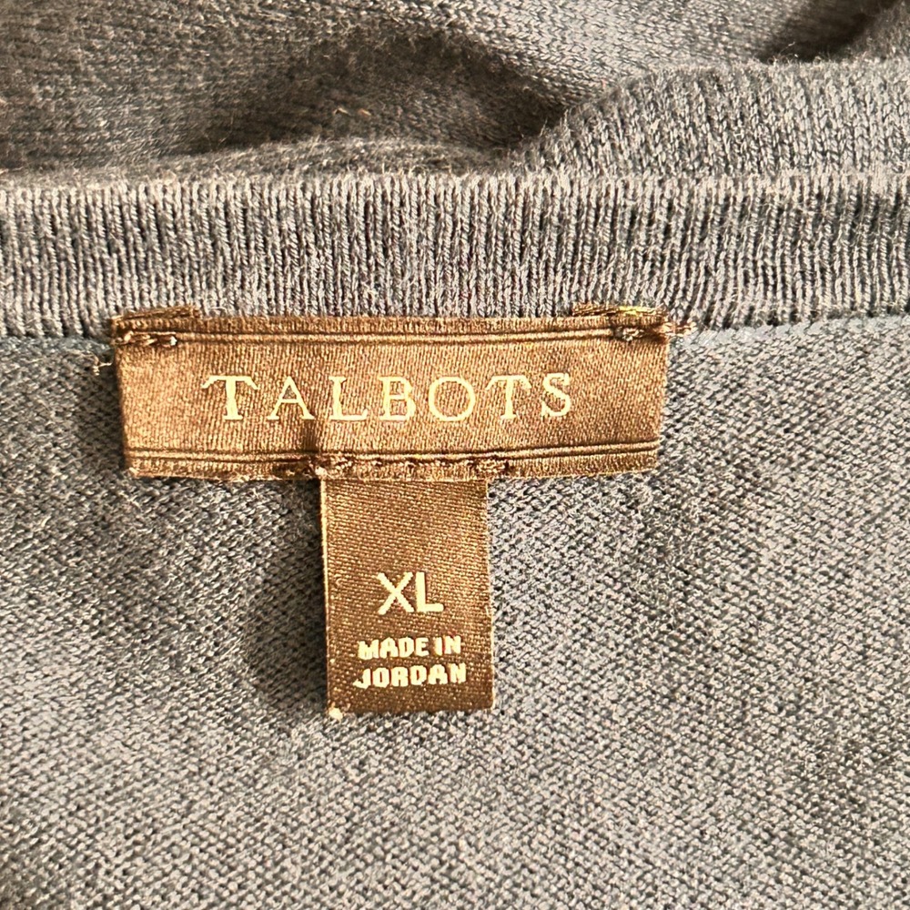 Talbots Sweater‎ Green XL - Picture 7 of 11